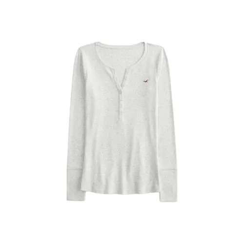 Hollister Серые Женские T-рубашки
