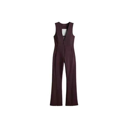 H M Баклажаново-фиолетовые Женские Лыжные Брюки