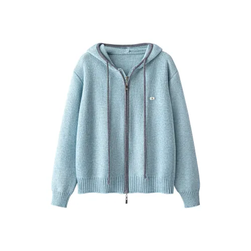 Cypress House Синий Женский Трикотаж