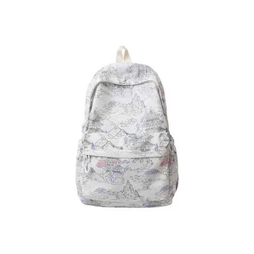 Kewuku Нейлон Рюкзак Стандартный Unisex Light Серый Черный Розовый Желтый Светло-зеленый