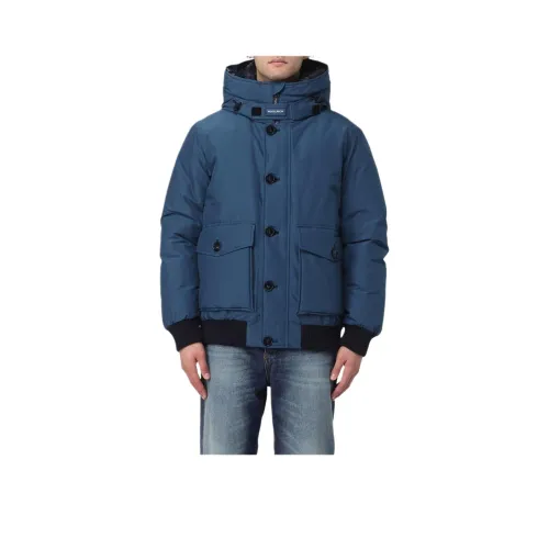 WOOLRICH Куртки и Пальто Мужской Синий