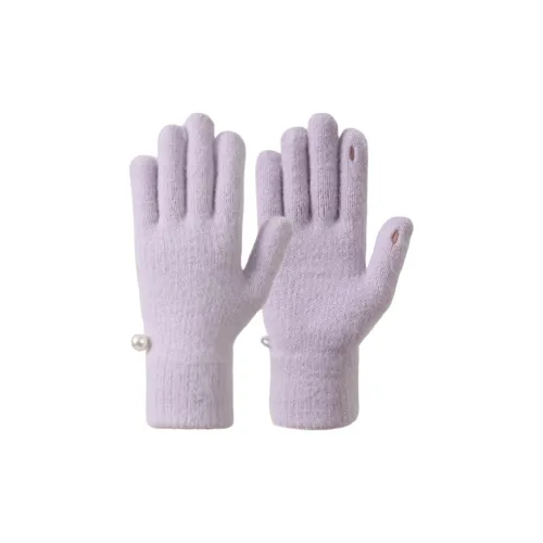 NANJIREN Утолщенные вязаные перчатки женские