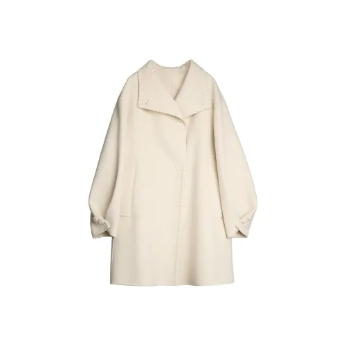 ELLE Экрю Женское Пальто