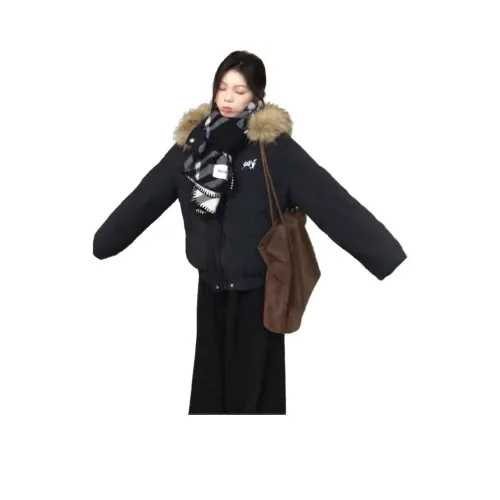 PAZZO Черный Женский Пуховик