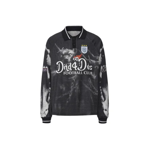 DND4DES Черный Унисекс T-рубашки