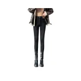 Чёрный, с флисовой подкладкой, увеличенная длина