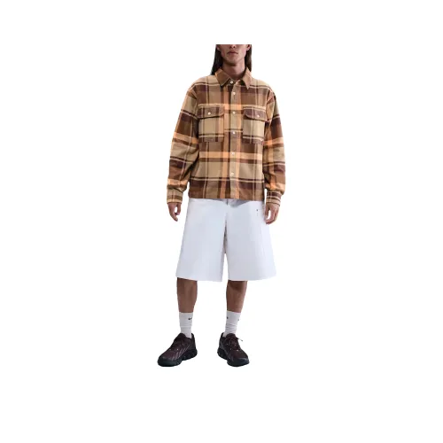 nike Барочный коричневый Парашют Бежевый Mossy Древесный коричневый Белый Мужские Рубашки