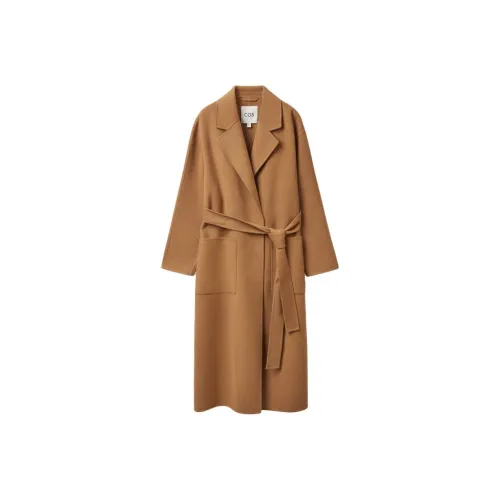 COS Темный Бежевый Женское Пальто