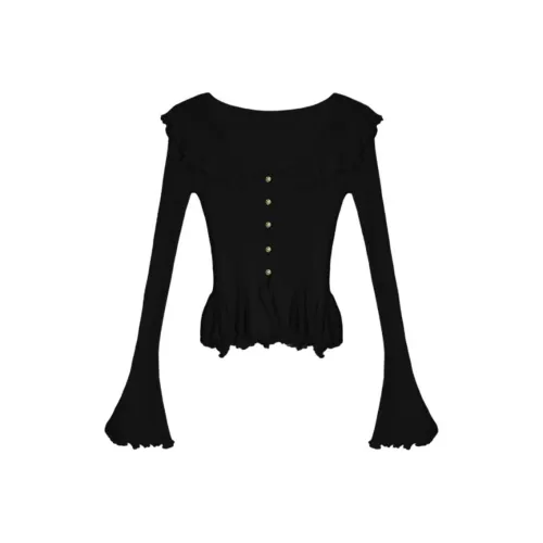 MISS CHANGE Черные Женские Свитера