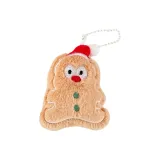 Плюшевый рождественский украшение в форме имбирного печенья