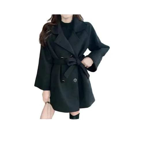 COVER TIME Черное Женское Пальто