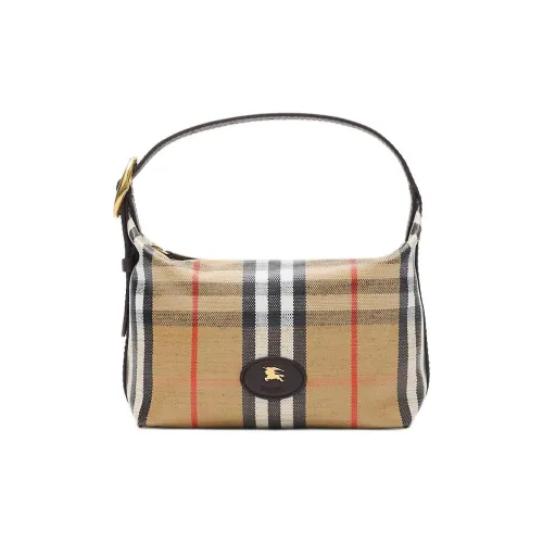 Burberry Хлопок Плечо Сумка Мини Женская Песочно-Бежевая