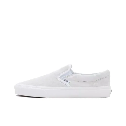 VANS Slip On Аbrasion Resistant Низкие Кроссовки для скейтбординга Унисекс Белые