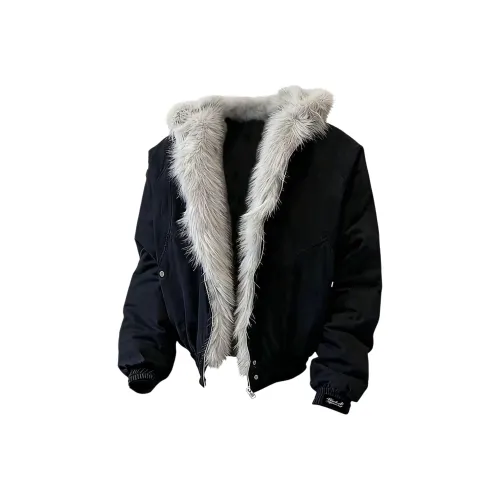 BLACK AT x [cleanfit] Хлопковый пуховик унисекс