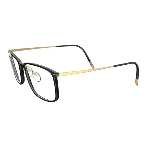 SILHOUETTE Titanium Квадратные Очки с диоптриями Унисекс Черный