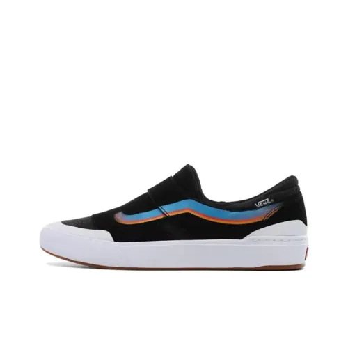 VANS Slip On Легкий Низкий Топ Скейтборд Кроссовки Унисекс Черный Белый