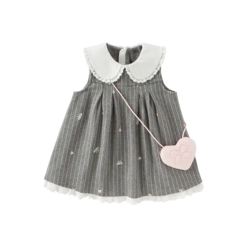 DAVE BELLA Серый Платья для девочек