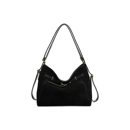 WHERE WHAT WHO ПУ (полиуретан) Сумка через плечо Стандартная Женская Черная Кофейная Коричневая