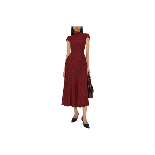 REFORMATION Maven Платье Короткое с Длинными Рукавами Женское