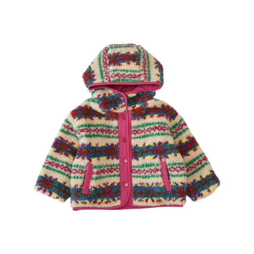 SHIBU Tongyiyan Жаккард Свитер Пальто Розово-красный Детские Свитера