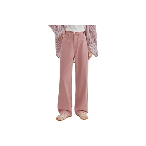 CPYT Розовые Женские Джинсы