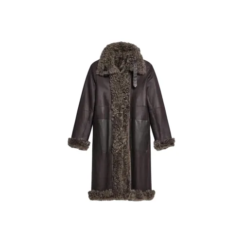 Helmut Lang Серый Женский Пальто