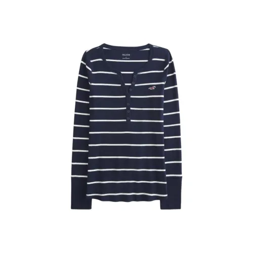 Hollister Blue Женские T-рубашки