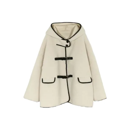 ZEKIKO STUDIO Белое Женское Пальто