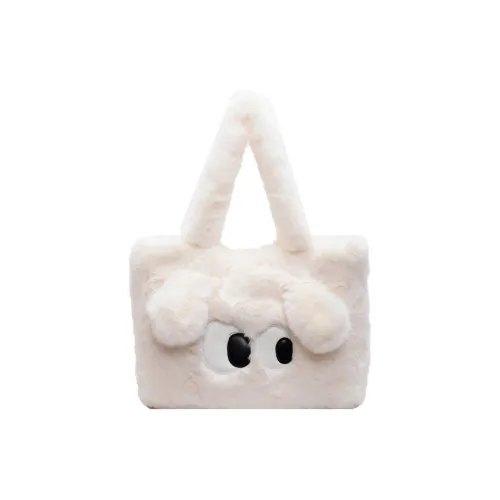 CAREELL Плюшевая сумка через плечо стандартная унисекс белый зеленый кофейный