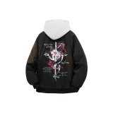 Черный [MY1099 Хлопковый пуховик] (В комплекте с высококачественным белым и серым свитшотом Фотиния)