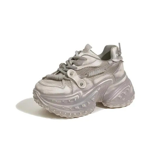 AIMISS Устойчивые к истиранию противоскользящие низкие топовые кроссовки с толстой подошвой женские