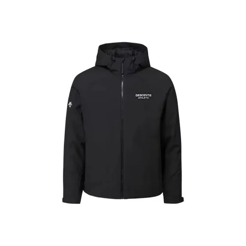 DESCENTE Черный Мужской Пуховик