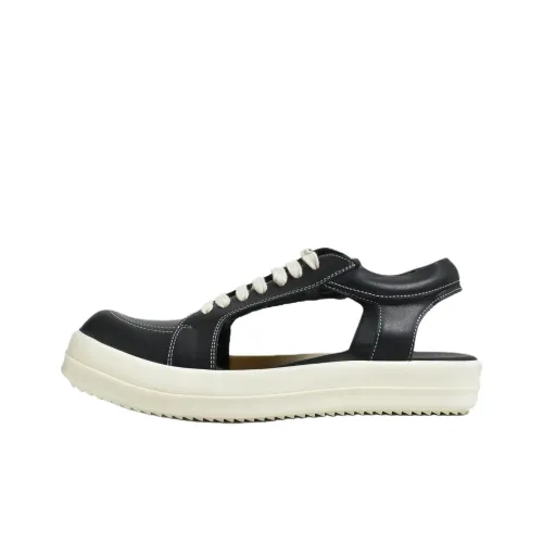 RICK OWENS RO SS25 Hollywood Повседневная обувь Мужской Черный