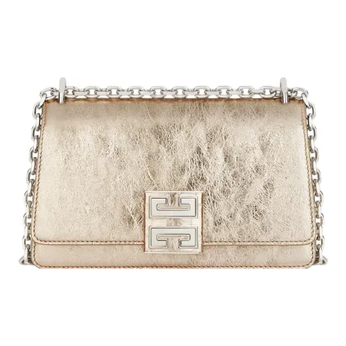 Givenchy Сумка через плечо из коровьей кожи маленькая женская золотая