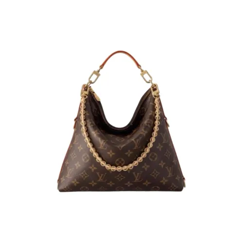 LOUIS VUITTON Сумка с принтом по всей поверхности женская коричневая