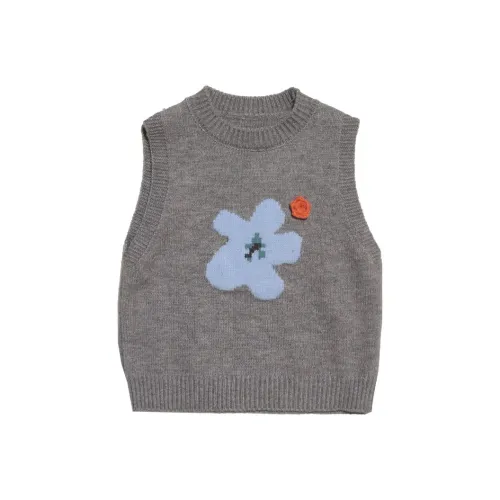 Chiaus Девочки Трикотажная ткань Жилет 2025 Без рукавов Жилет Майка Детский