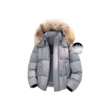 Серый утиный пух для тепла и термизащиты