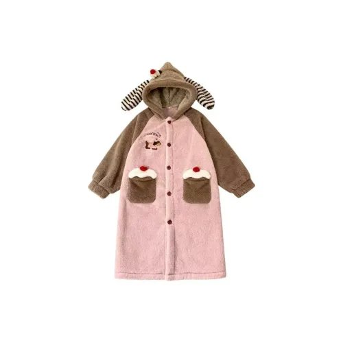 Yunpo Торт Такса Сон Robe Женские Банные халаты