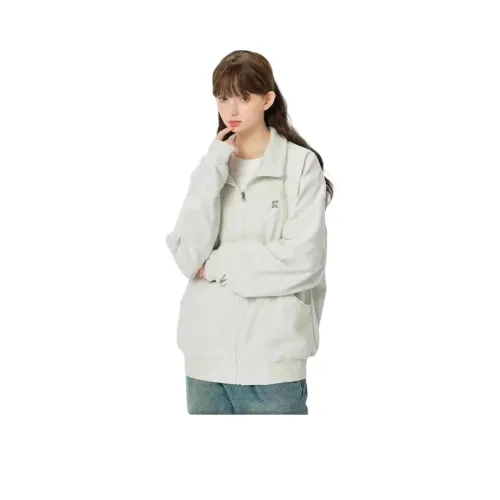 COVER TIME Светло-серый Женский Свитшот