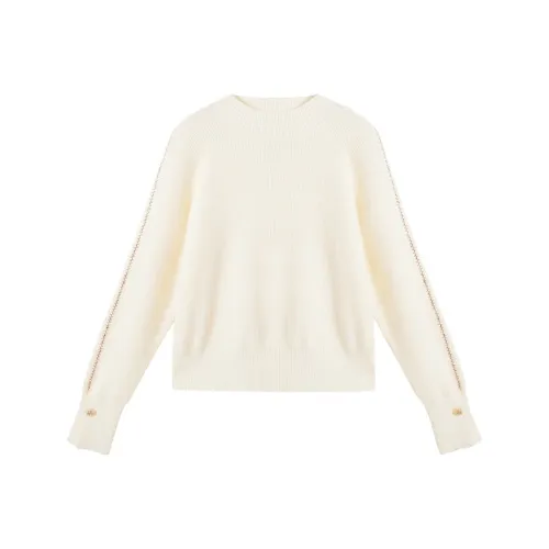 XIANGYING Цапельно-белый Женские Свитера
