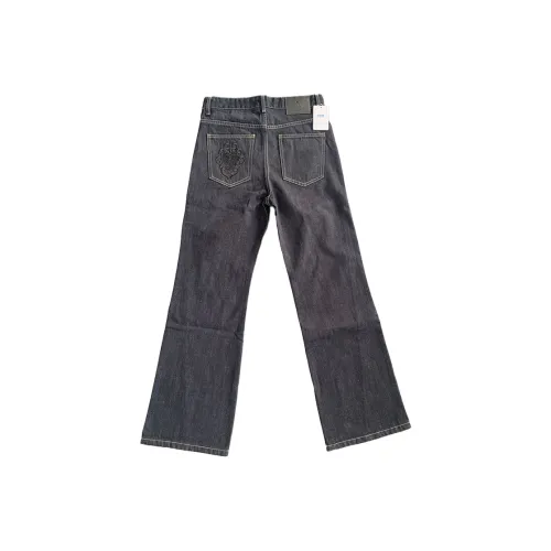 YICHEN Черные Унисекс Джинсы