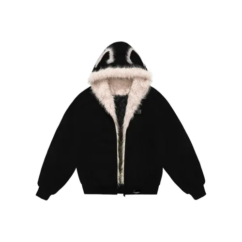 SONGXIER Черный Унисекс Пуховики