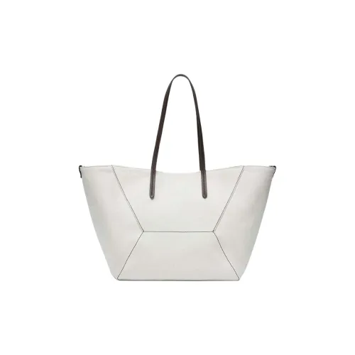 BRUNELLO CUCINELLI Monili Хлопок с льном сумка-тоут сумка для покупок сумка цвет Women's White