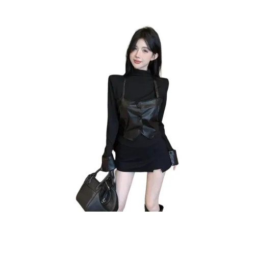 WILLBEWELL Черные Женские T-рубашки