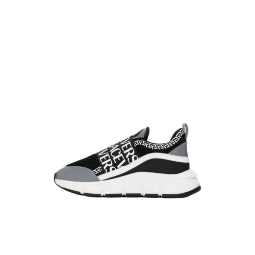 VERSACE Van Sicet Trigreca Low Топ KIDS Lifestyle Shoes Черный Детский