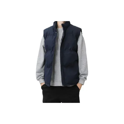TUOFEI Темно-синий Унисекс Жилеты