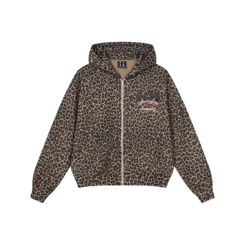 MR.ENJOYDA MONEY Леопардовый принт Унисекс Свитшоты