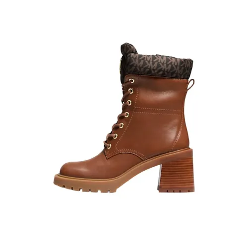 MICHAEL KORS Cade Короткий Мартин Ботинок 7,6 см Женский Коричневый