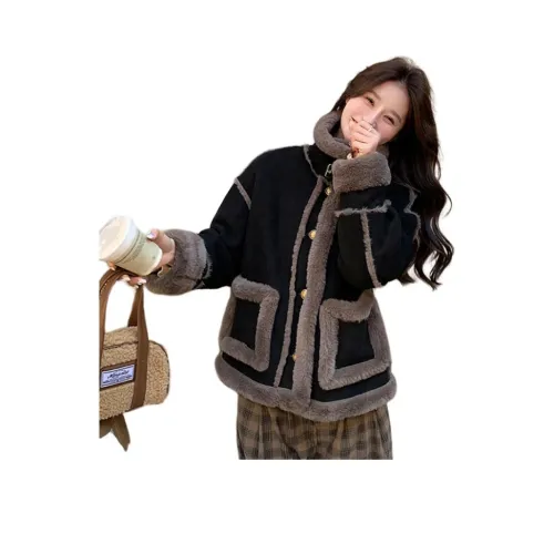 MEXICAN Бархат Feel Пальто Женское