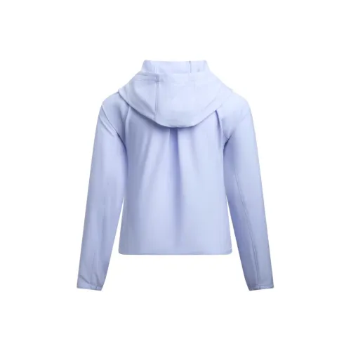 Under Armour SS25 Куртка Женская Светло-Синяя Фиолетовая